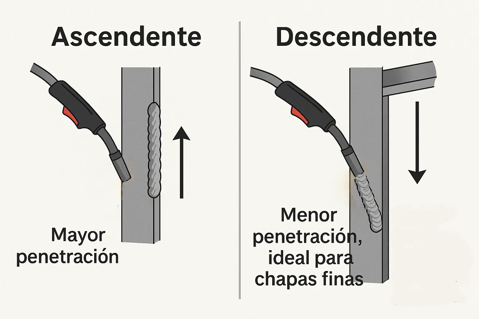 Ascendente o Descendente Ascendente o Descendente