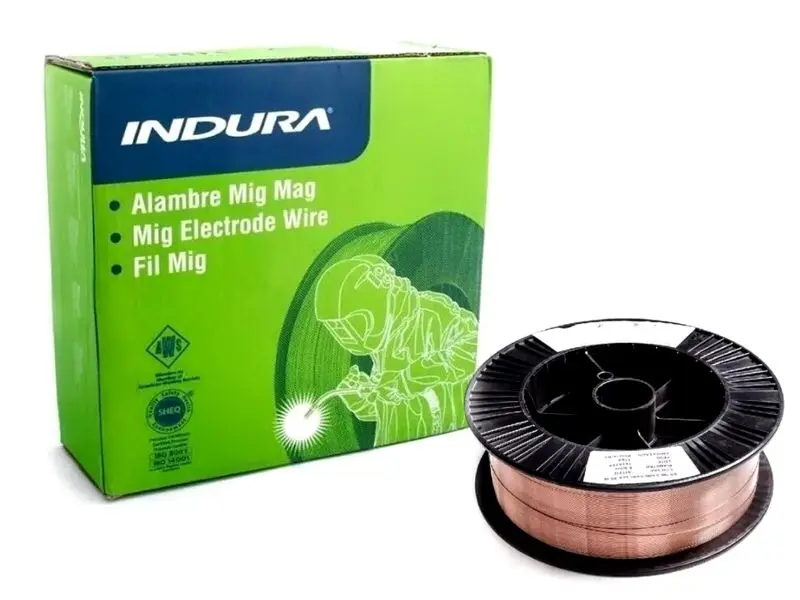 Rollo de Alambre 70S-6 x 15 Kg. Indura 0.8 mm