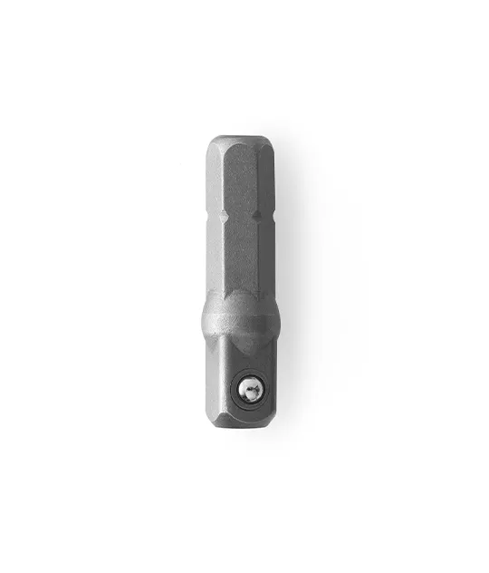 Adaptador 1/4" Hexagonal x 1/4" Macho (100mm) CrVa Bremen