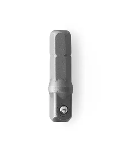 [02.22.100.00.00298] Adaptador 1/4" Hexagonal x 1/4" Macho ( 30mm) CrVa Bremen